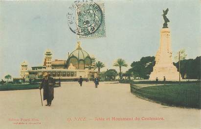 CPA FRANCE 06 "Nice, Jetée et monument du Centenaire"