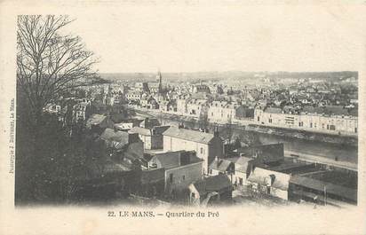 CPA FRANCE 72 "Le Mans, Quartier du Pré" / PHOTOTYPIE J. BOUVERET