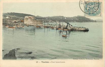 CPA FRANCE 83 "Toulon, le Fort Saint Louis"