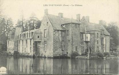 CPA FRANCE 61 "Les Yveteaux, le chateau"