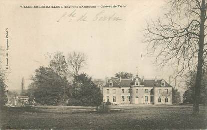 CPA FRANCE 61 "Villedieu les Bailleul; Chateau de Tertu"