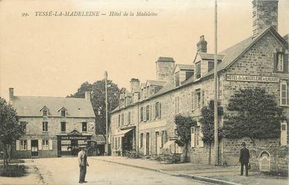 CPA FRANCE 61 "Tessé la Madeleine, Hotel de la Madeleine"