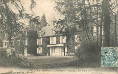 CPA FRANCE 61 "Tanques, CHateau des Coudrais"