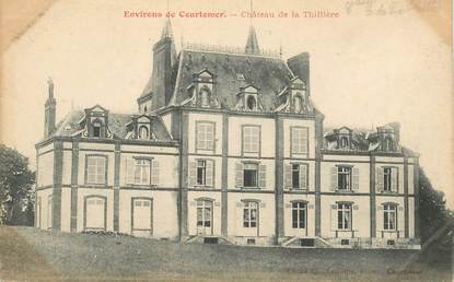 CPA FRANCE 61 "Env. de Courtomer, CHateau de la Thillière"