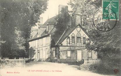 CPA FRANCE 61 "Le Sap André, le CHateau"