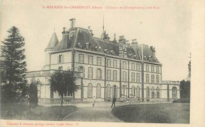 CPA FRANCE 61 "Saint Maurice les Charencey, chateau de Champthierry"