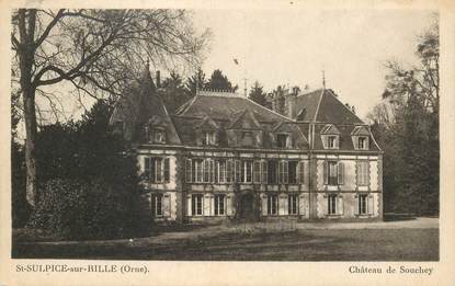 CPA FRANCE 61 "Saint Sulpice sur Rille; Chateau de Souchey"