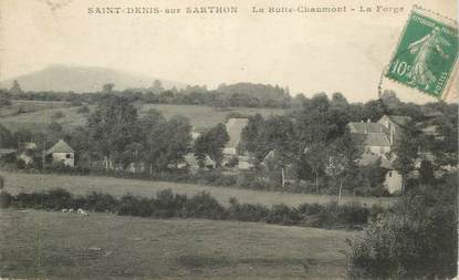 CPA FRANCE 61 "Saint Denis sur Sarthon, la Butte Chaumont"