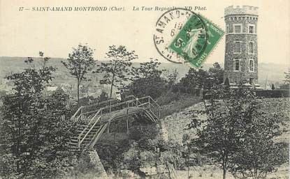 CPA FRANCE 18 "Saint Amand Montrond, la Tour Regnault"