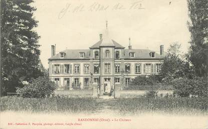 CPA FRANCE 61 "Randonnai, le Chateau"