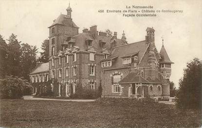 CPA FRANCE 61 "Env. de Flers, Chateau de Ronfeugeray"