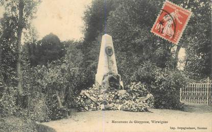 CPA FRANCE 62 "Wirwignes, monument aux morts"