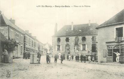 CPA FRANCE 18 "Sury ès bois, place de la mairie "