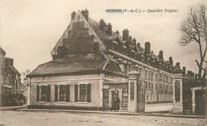 CPA FRANCE 62 "Hesdin, quartier Tripier"