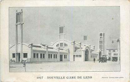 CPA FRANCE 62 "Lens, nouvelle gare"