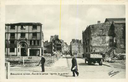 CPSM FRANCE 62 "Boulogne sur Mer, rue de la Lampe"