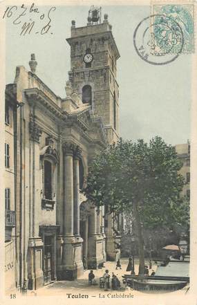 CPA FRANCE 83 "Toulon, la Cathédrale"