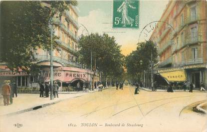 CPA FRANCE 83 "Toulon, Bld de Strasbourg"