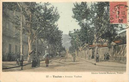 CPA FRANCE 83 "Toulon, avenue Vauban"