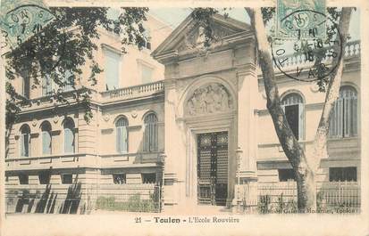 CPA FRANCE 83 "Toulon,L'Ecole Rouvière"