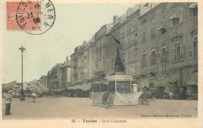 CPA FRANCE 83 "Toulon, le Quai Cronstadt"