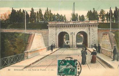 CPA FRANCE 83 "Toulon, Porte de France"