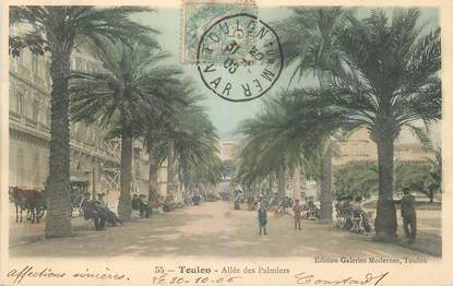 CPA FRANCE 83 "Toulon, Allée des Palmiers"