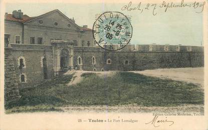 CPA FRANCE 83 "Toulon, le Fort Lamalgue"