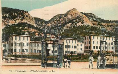 CPA FRANCE 83 "Toulon, Hopital militaire"