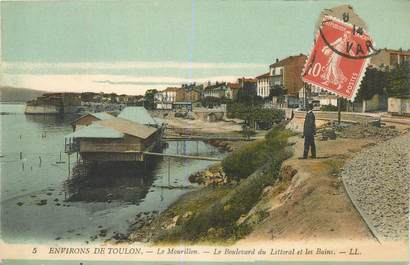 CPA FRANCE 83 "Toulon, Le Mourillon, bld du Littoral"