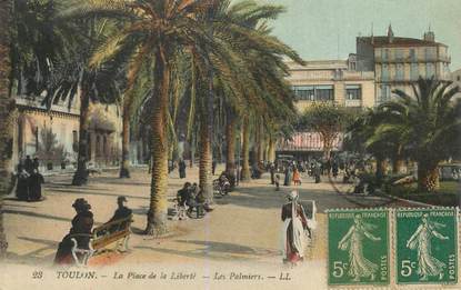 CPA FRANCE 83 "Toulon, La Place de la Liberté"