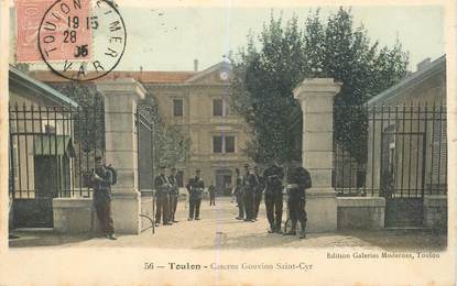 CPA FRANCE 83 "Toulon, la Caserne Gouvion Saint Cyr"