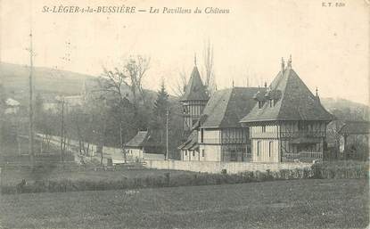 CPA FRANCE 71 "Saint Léger sur la Bussière, les Pavillons du Chateau"