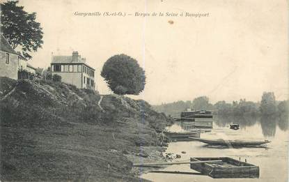 CPA FRANCE 78 "Gargenville, Berges de la Seine à Rangiport"