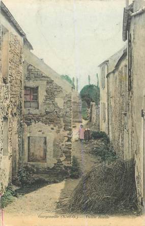 CPA FRANCE 78 "Gargenville, vieille ruelle"