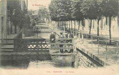 CPA FRANCE 09 "Pamiers, le canal"