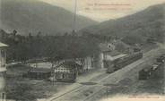 09 Ariege CPA FRANCE 09 "Ax les Thermes, La gare" / TRAIN