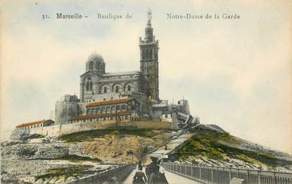 CPA FRANCE 13 "Marseille, Notre Dame de la Garde"