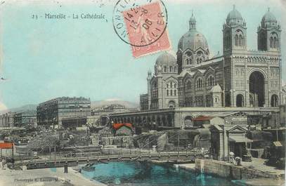 CPA FRANCE 13 "Marseille, la Cathédrale"