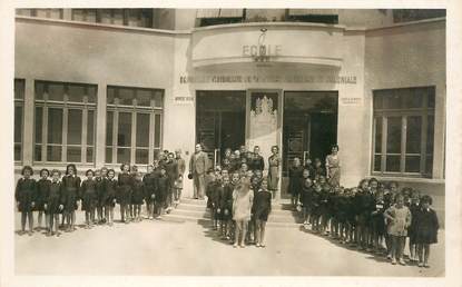 CPA FRANCE 18 "Osmoy, L'Ecole, Internat de l'Orphelinat des Polices de France et d'Outre Mer"