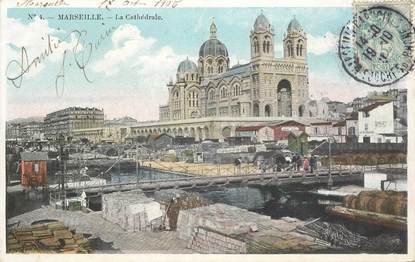 CPA FRANCE 13 "Marseille, la Cathédrale"