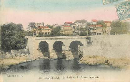 CPA FRANCE 13 "Marseille, le Pont de la Fausse Monnaie"