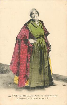 CPA FRANCE 13 "Marseille, costume provençal"