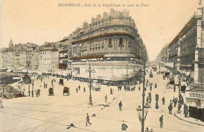 CPA FRANCE 13 "Marseille, rue de la République"