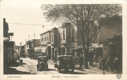 CPA MAROC "Meknès, rue Rouamzine"