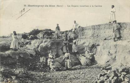 CPA MAROC "Martimprey du Kiss, les Zouaves"