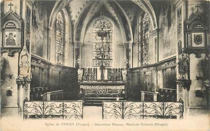 CPA FRANCE 88 "Eglise de Vincey"