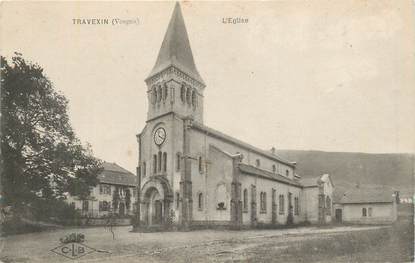 CPA FRANCE 88 "Travexin, l'Eglise"