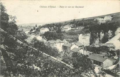 CPA FRANCE 88 "Chateau d'Epinal, point de vue sur Razimont"