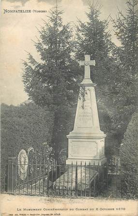 CPA FRANCE 88 "Nompatelize, monument aux morts"